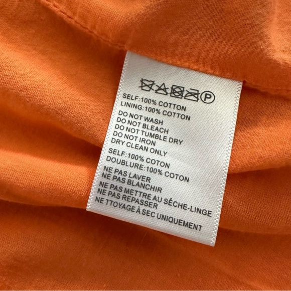 Urban Outfitters Orange Button-Down Dress - Picture 7 of 9